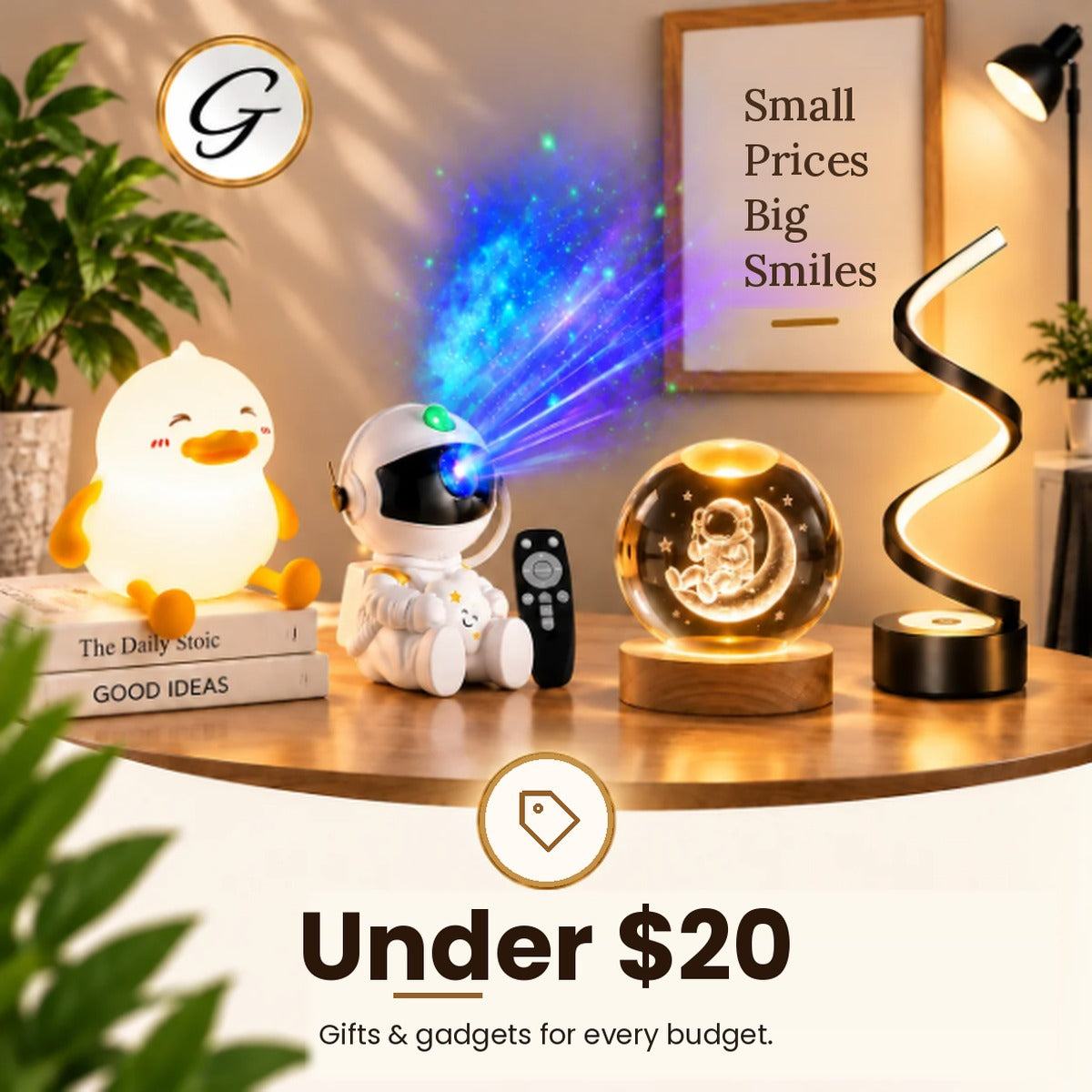 Under $20