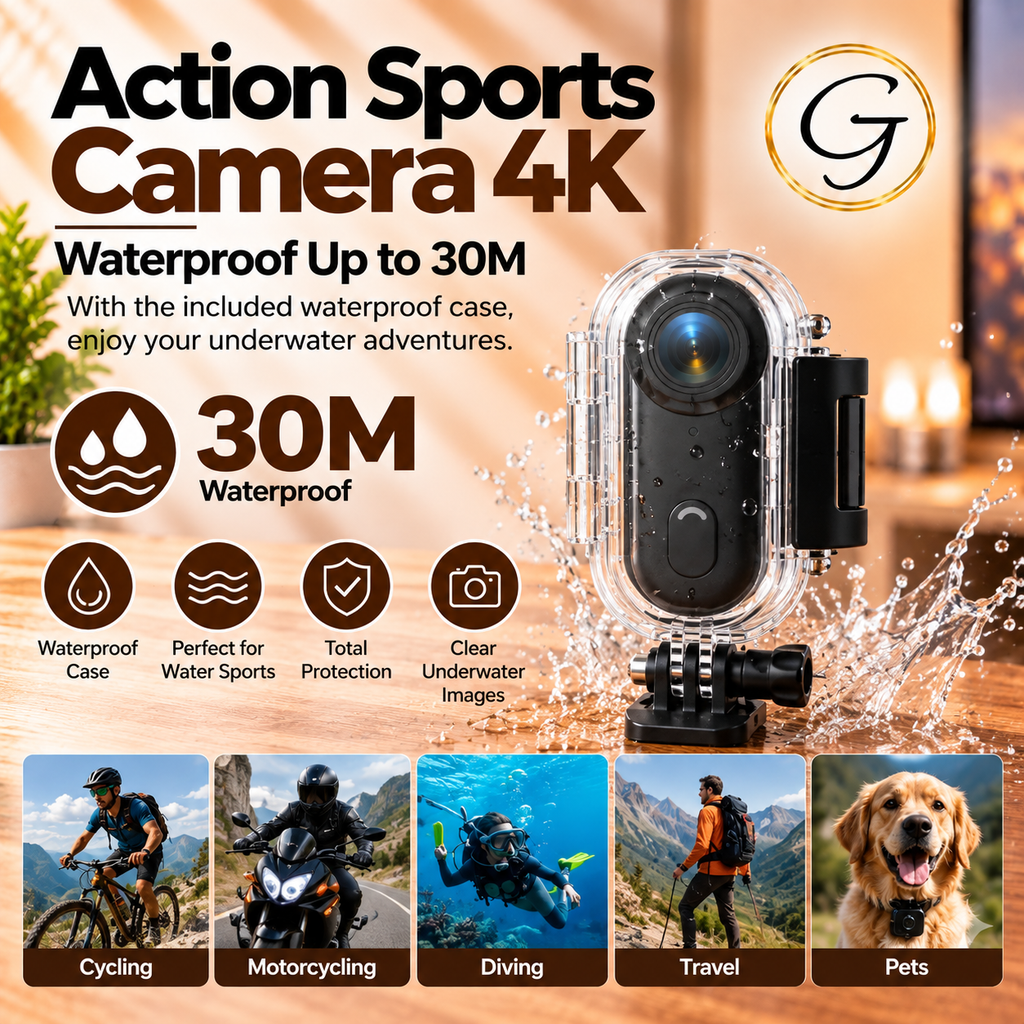 Action Sports Camera 4K Wifi