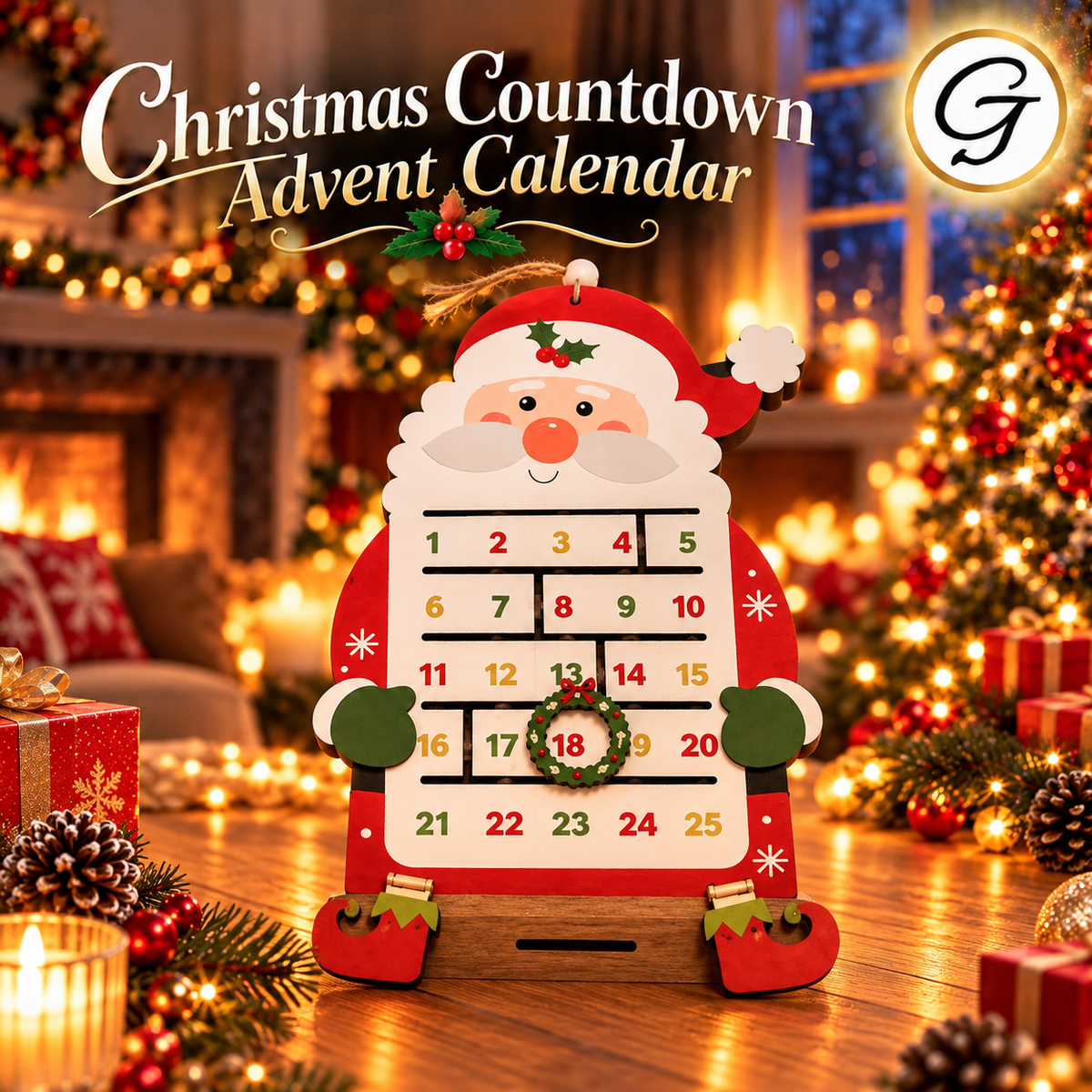 Christmas Countdown Advent Calendar