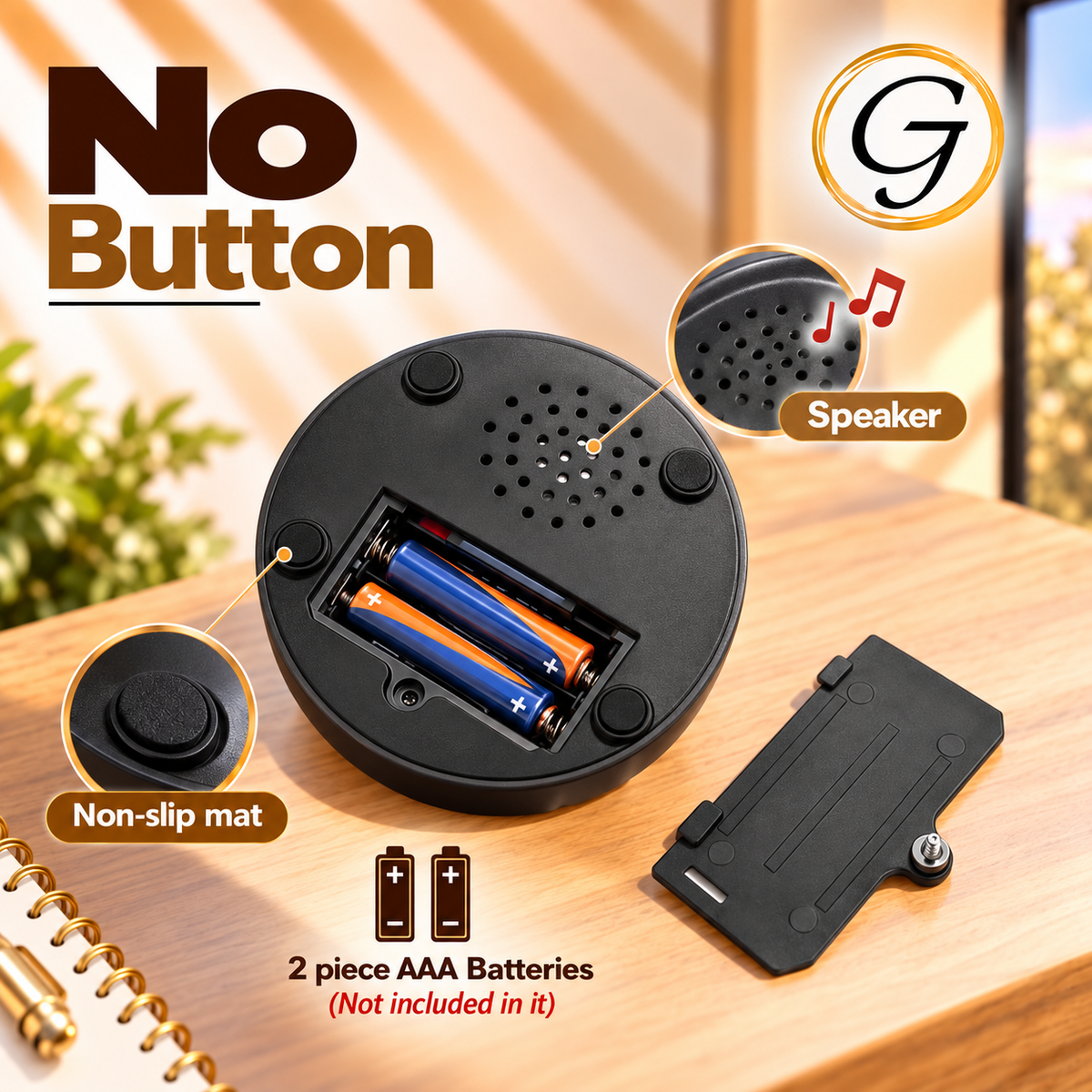 No Button