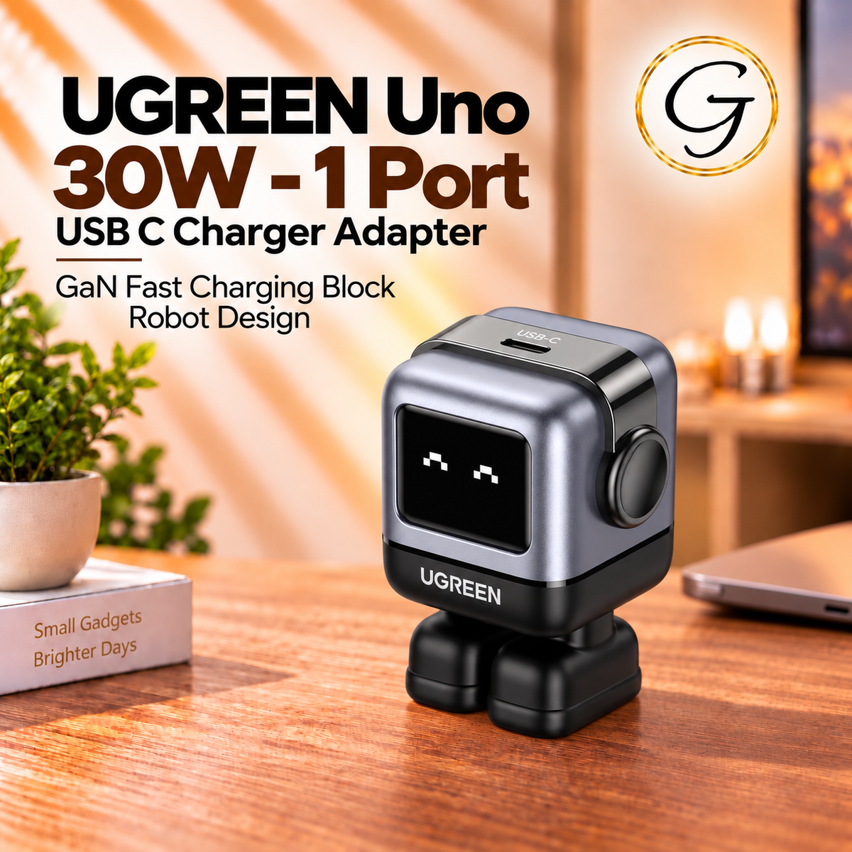 UGREEN Uno 30W - 1 Port
USB C Charger Adapter