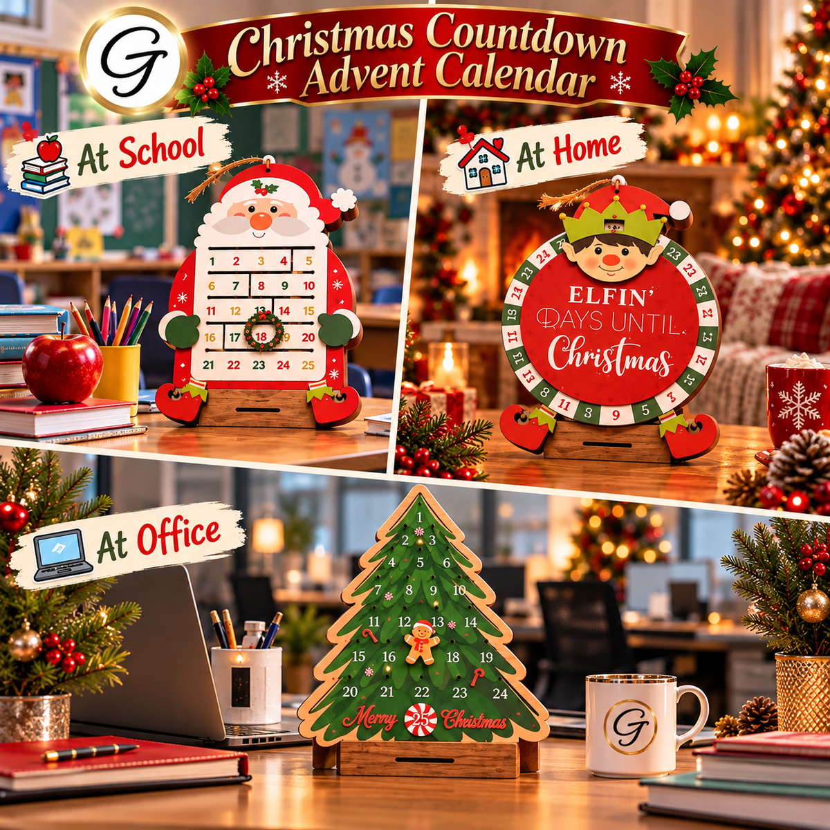 Christmas Countdown Advent Calendar