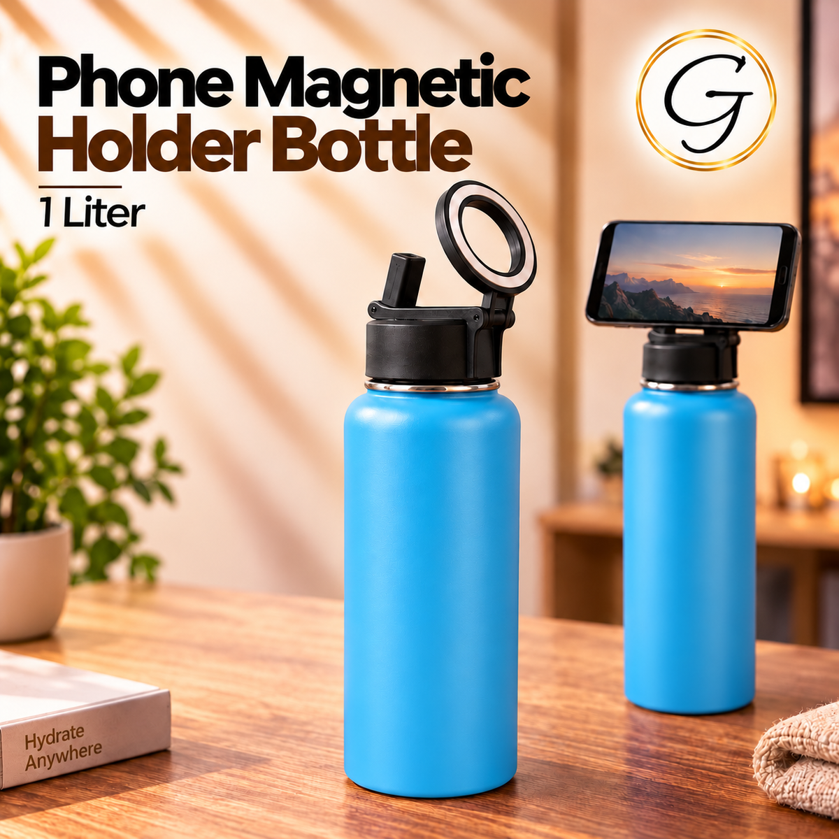 Phone Magnetic Holder Bottle