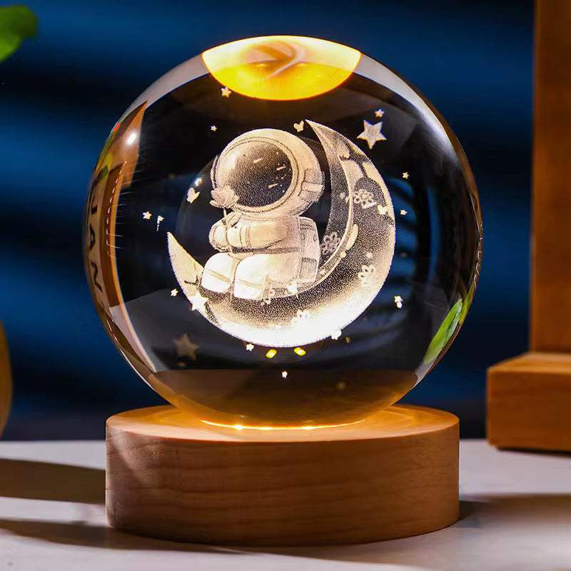 3D Crystal Ball Lamp