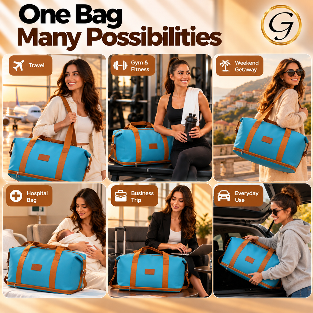 Duffel Expandable Bag -  Large