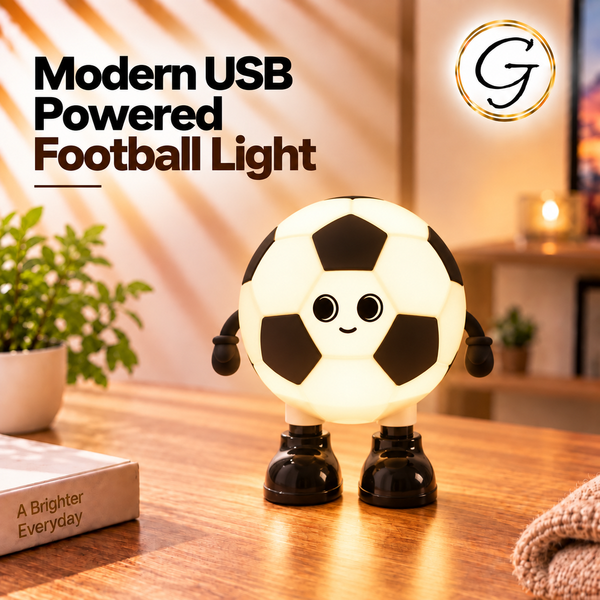 Modern USB Powered Football Light