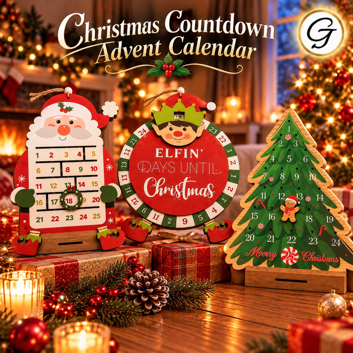 Christmas Countdown Advent Calendar
