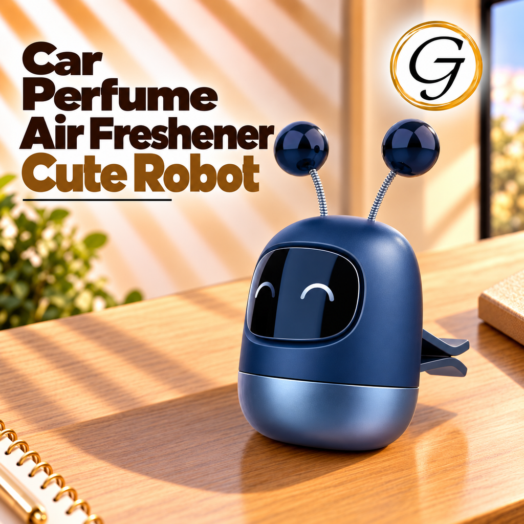 Car Perfume Air Freshener Cute Robot