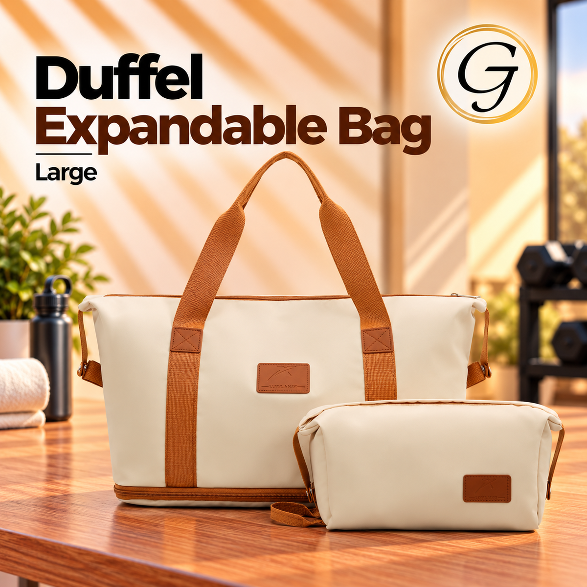 Duffel Expandable Bag -  Large