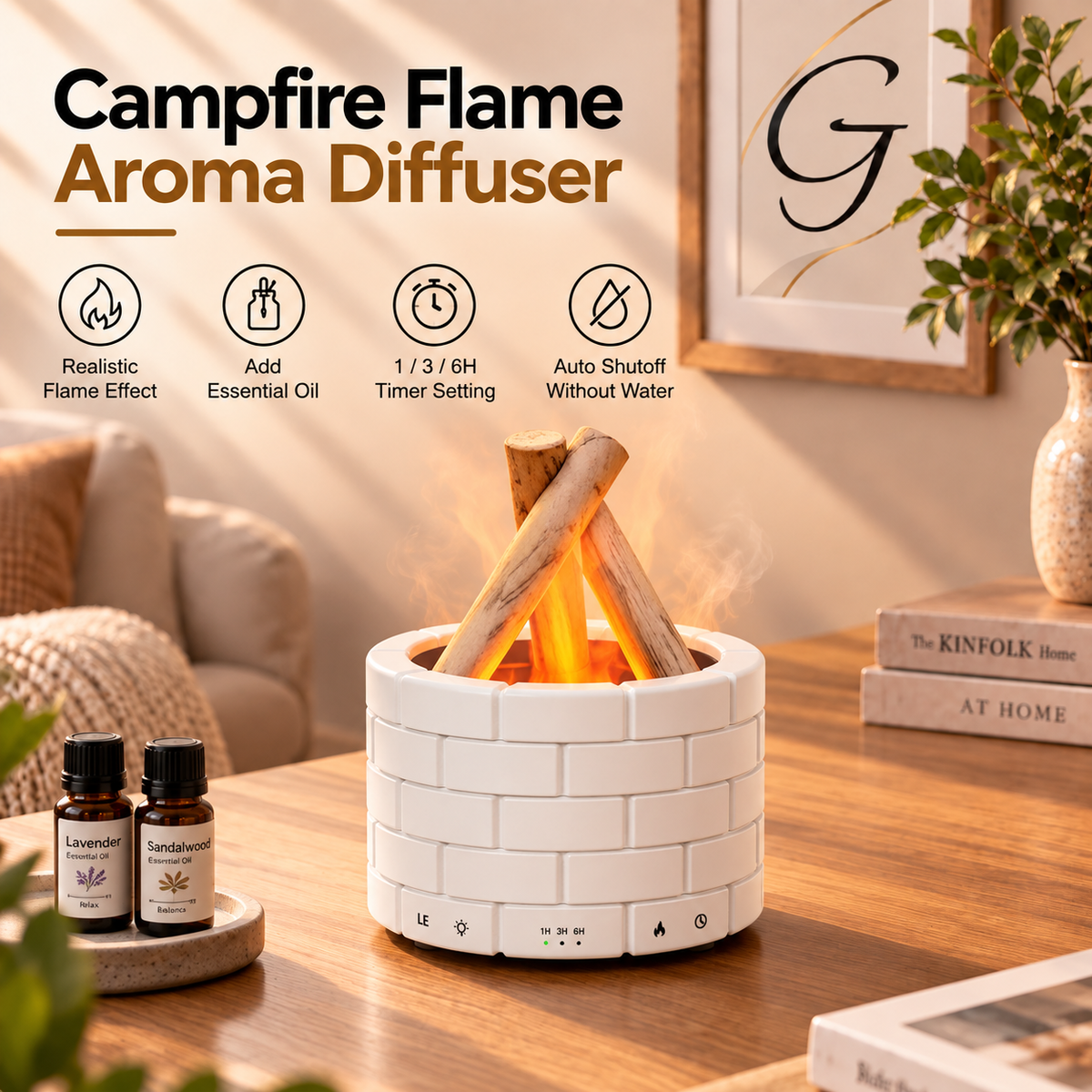 Campfire Flame Aroma Diffuser
