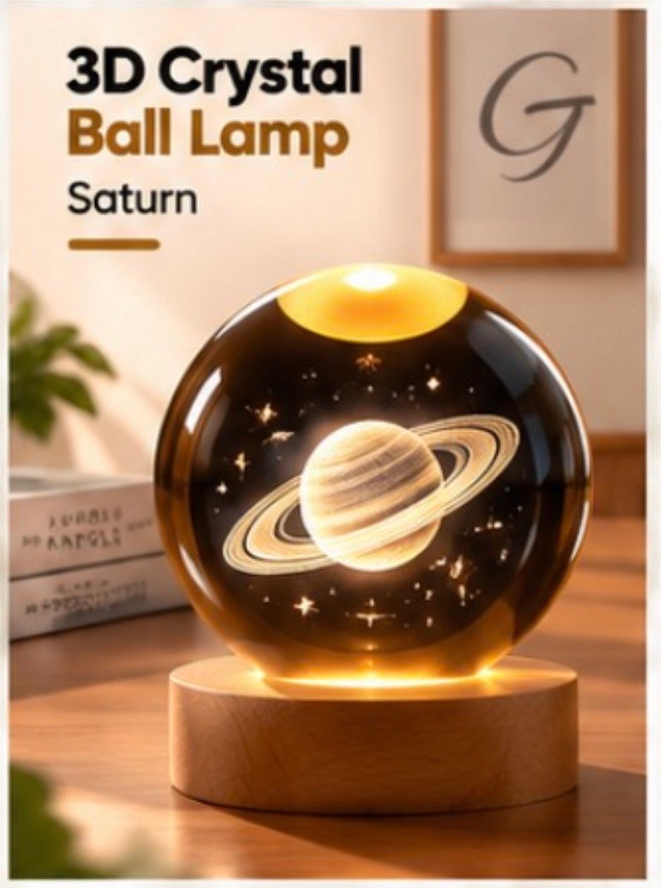 3D Crystal Ball Lamp