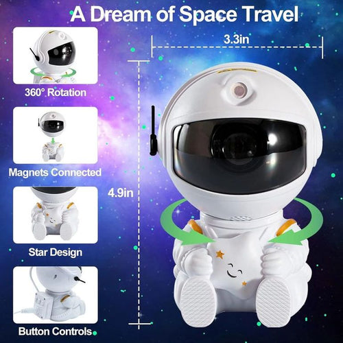 Astronaut Galaxy Light Projector