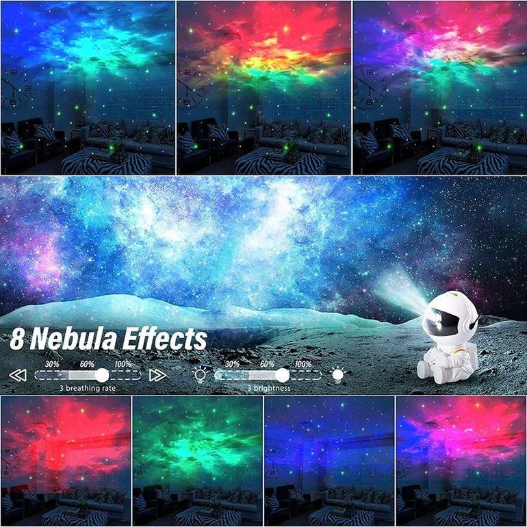 Astronaut Galaxy Light Projector