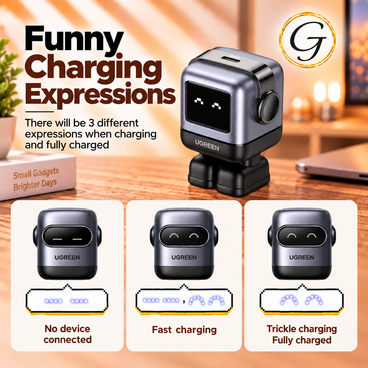 UGREEN Uno 30W - 1 Port
USB C Charger Adapter