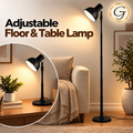 Adjustable Floor & Table Lamp