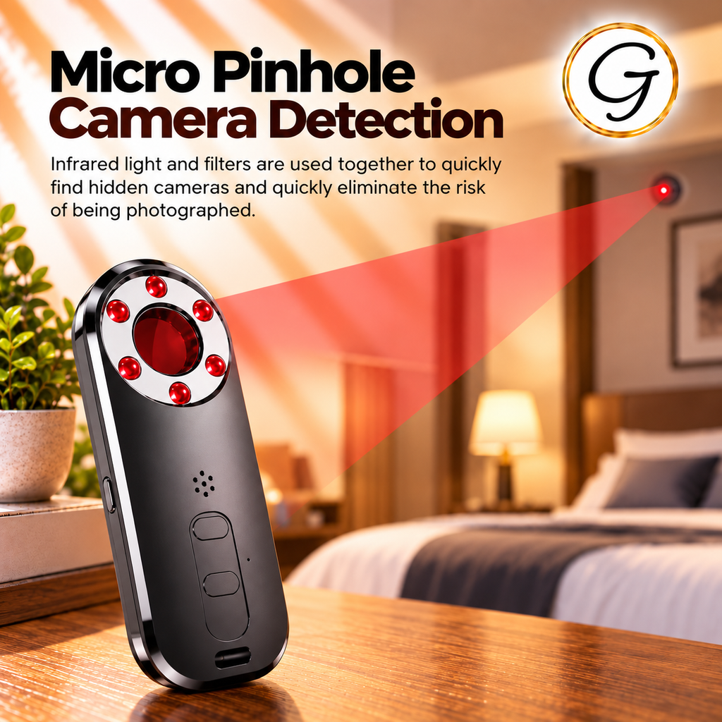 Hidden Camera Detector and Microphones