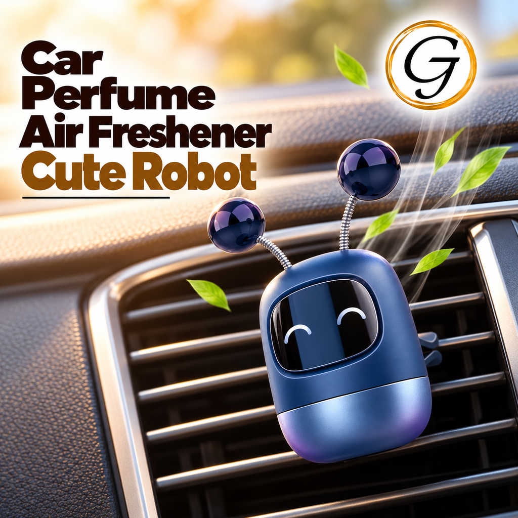 Car Perfume Air Freshener Cute Robot