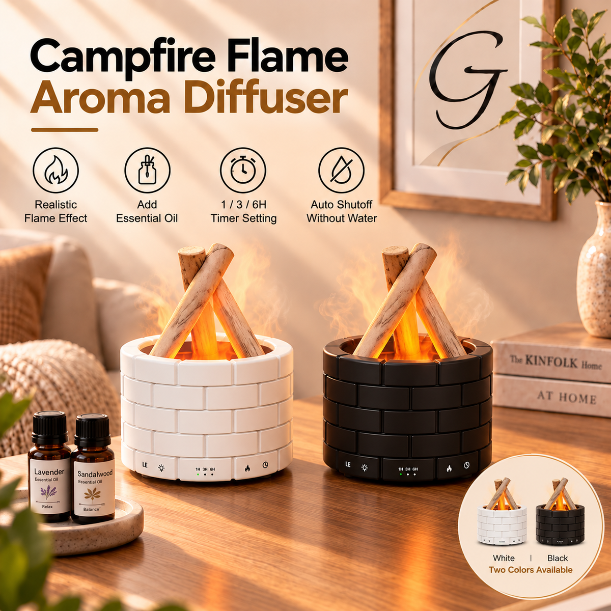 Campfire Flame Aroma Diffuser