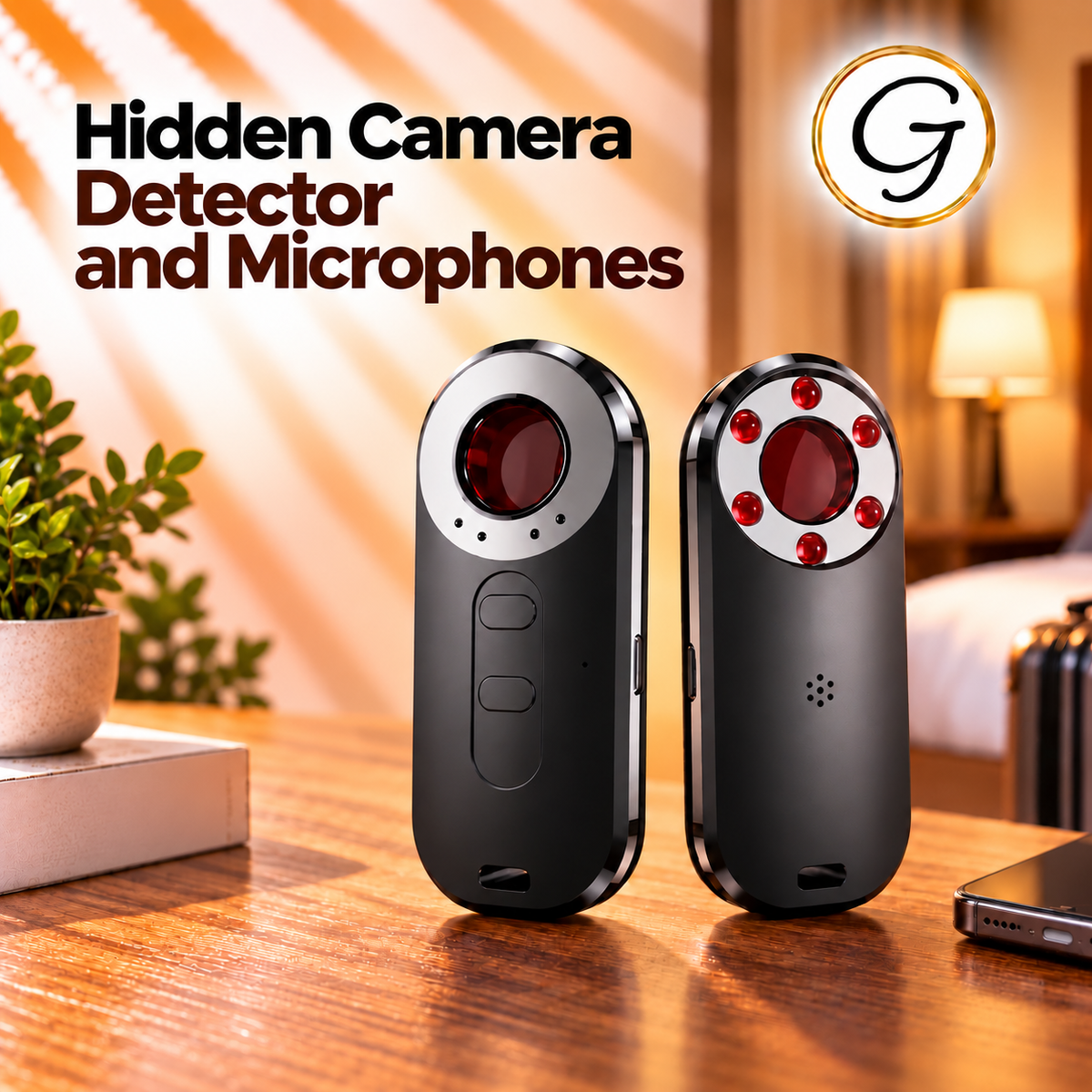 Hidden Camera Detector and Microphones