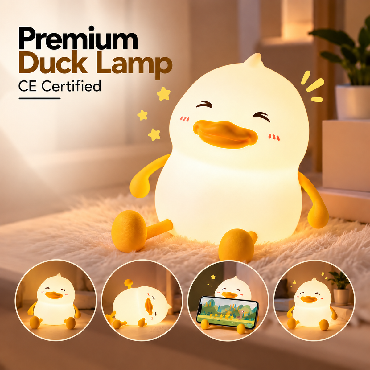 Premium Duck Lamp - CE Certified