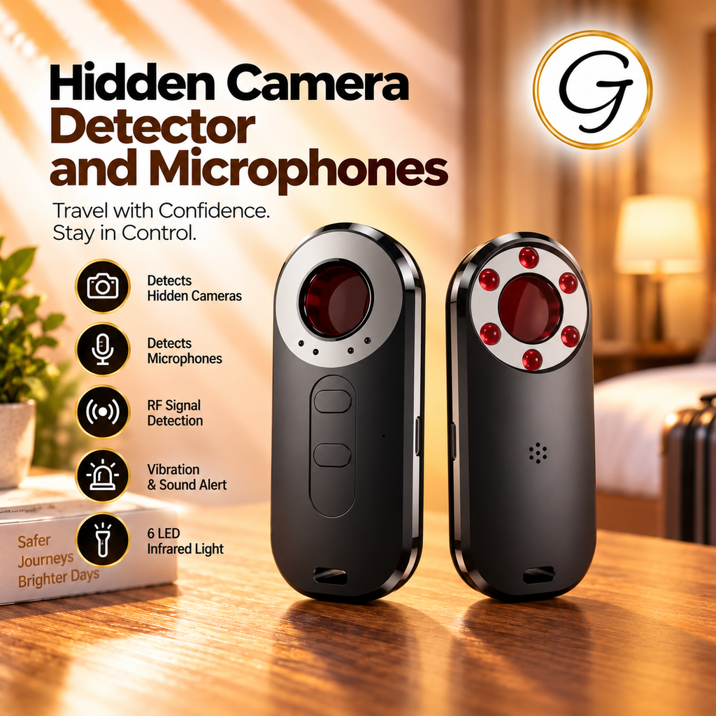 Hidden Camera Detector and Microphones
