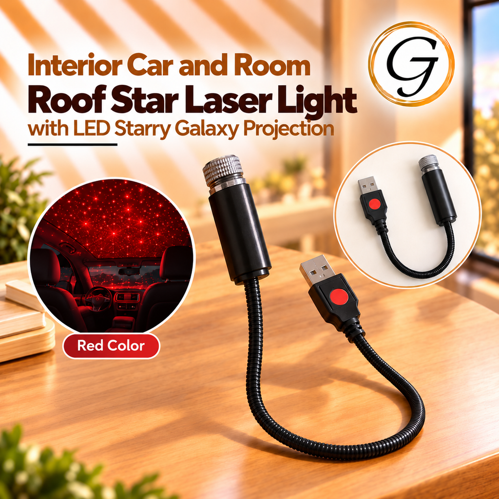 Interior Car and Room Roof Star Laser Light with LED Starry Galaxy Projection
