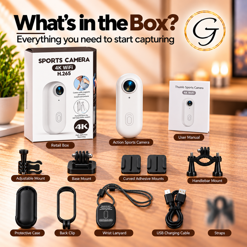 Action Sports Camera 4K Wifi