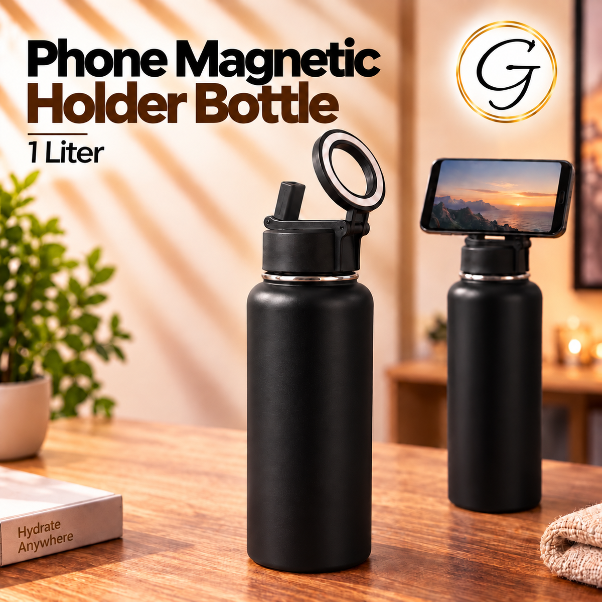 Phone Magnetic Holder Bottle