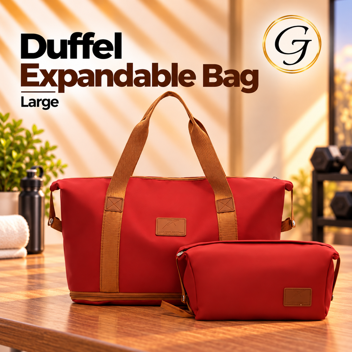 Duffel Expandable Bag -  Large
