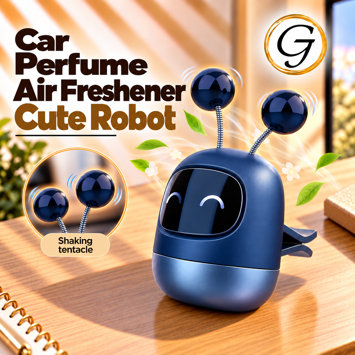 Car Perfume Air Freshener Cute Robot