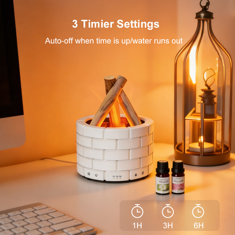 Fire Flame Light Aroma Diffuser