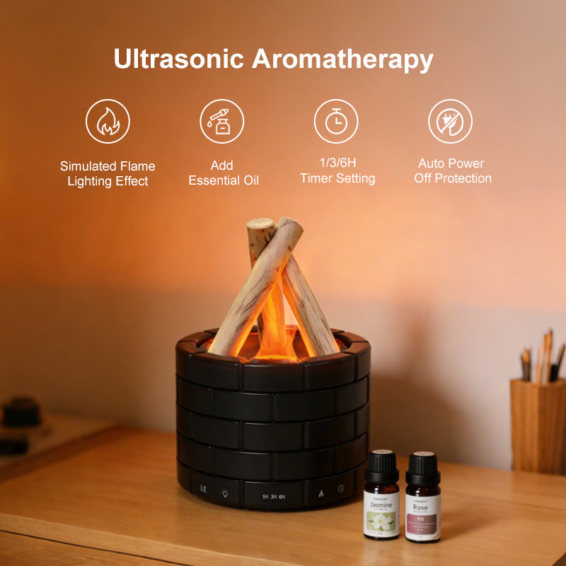 Fire Flame Light Aroma Diffuser