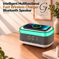 Intelligent Multifunctional Fast Wireless Charger Bluetooth Speaker