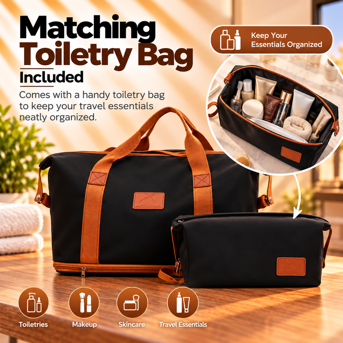 Duffel Expandable Bag -  Large