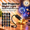 Star Projector, Night Light Planet Projection Lamp, 16 Films Star Projector Light