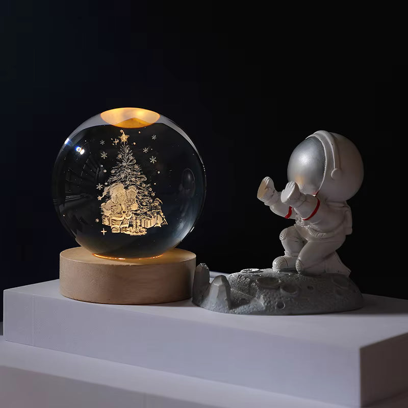 3D Crystal Ball Lamp