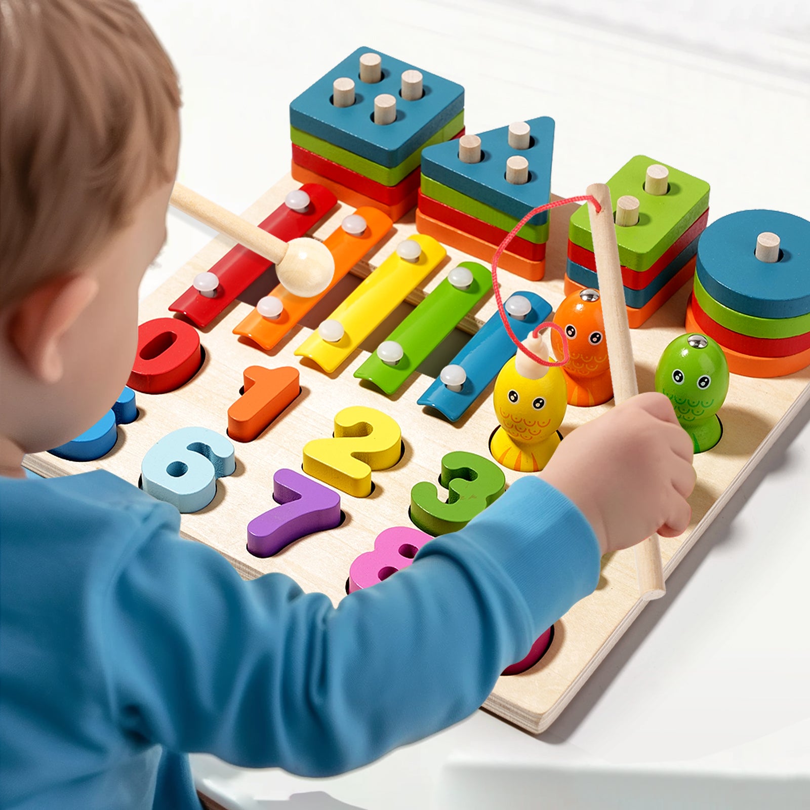 Montessori Four-in-one Geometric Shapes Sets