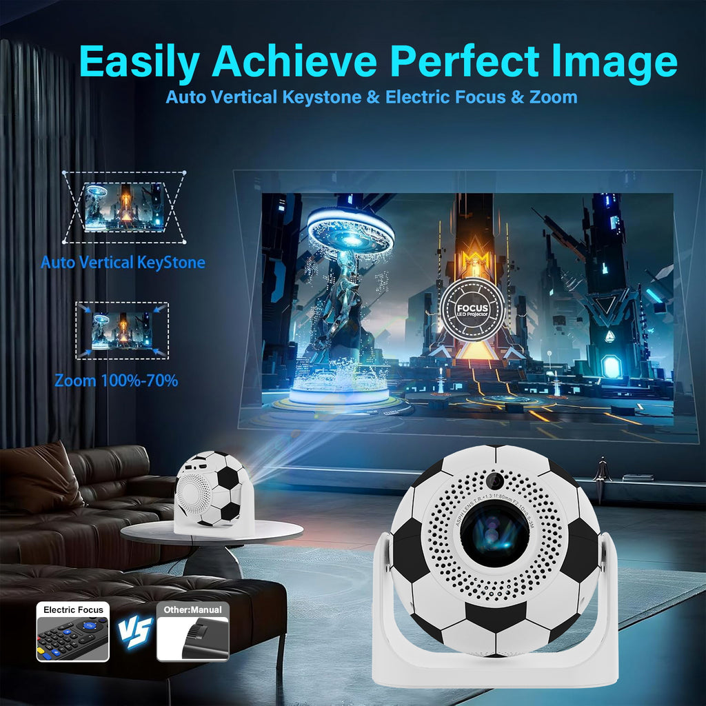 Portable Mini LED HD Smart Projector